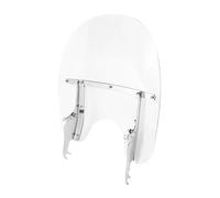 Wind Screen Motorcycle Windscreen Windshield For For Softail For Slim Fat Boy Lo FLSTFB Deluxe FLS FLSS FLST FLSTC FLSTF FLSTN 2000-2017 Air Deflector(Chrome)