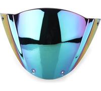 Wind Screen Motorcycle Windshield For Ducati M1000 For Monster 696 659 795 796 Windscreen Double Bubble Windshield(Deep-Iridium)