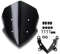 Wind Screen Motorcycle Windshield For Kawasaki For Z125 2019-2023 Windscreen Sport Touring Wind Shield Screen Visor With Bracket Deflector Windshield(Smoke)