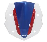 Wind Screen Protection Motorcycle Windshield Air Flow Deflector For BMW R1250GS 2018 2019 2020 For Adventure Front Windscreen(White)