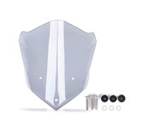 Wind Screen Shield Airflow Deflectors Windscreen Motorcycle Deflector | For BMW F800 R F800R 2015 - 2020 Accessories Windshield Smoke/Light Smoke sun visor spoiler(Model 2)