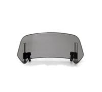 Wind Screen Shield Motorcycle Windshield Extension Spoiler Windscreen Air Deflector For RSV1000R Autocycle Spoiler(A Large Smoke)