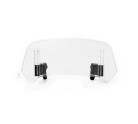 Wind Screen Shield Motorcycle Windshield Extension Spoiler Windscreen Air Deflector For RSV1000R Autocycle Spoiler(A Large Transparent)