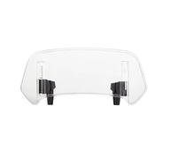 Wind Screen Shield Universal Adjustable Extendable Windshield Motorcycle Windshield Motorcycle Accessories Spoiler Autocycle Spoiler(Small-Clear)