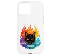 Wind Shadow River Star Thunder Sky Cat Feline Warriors Case for iPhone 15