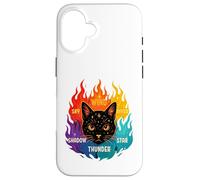 Wind Shadow River Star Thunder Sky Cat Feline Warriors Case for iPhone 16