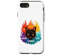 Wind Shadow River Star Thunder Sky Cat Feline Warriors Case for iPhone SE (2020) / 7/8