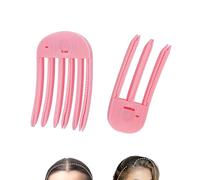 Wind Shaping Styling Comb, No-Trace Hair Volume Clip Pink Hair Root Lifting Clips Volume Hair Comb Hair Volumizer Tool Quick Hair Volumizing Styling Tools for All Hair Types Men Women