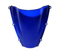 Wind Shield Motorcycle Windshield Covers For For CBR600RR F5 2003 2004 Front Windscreen Wind Deflectors Screen Shield Spoiler(BLUE)