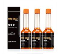 Wind Shield Pro Washer Fluid, Concentrated Oil Remover for Windscreen，3 | Cuts Through Traffic Film and Grimy Residue That Wiper Blades Smear across the Glass, Gentle on Rubber Seals