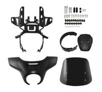 Wind Shield Screen Motorcycle Wind Screen Windshield Cover For Rebel CMX 1100 CM1100 SC83 2021-2024 Front Headlight Fairing Cowl Windscreen Windproof(Matte black,X-3)