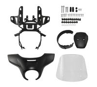 Wind Shield Screen Motorcycle Wind Screen Windshield Cover For Rebel CMX 1100 CM1100 SC83 2021-2024 Front Headlight Fairing Cowl Windscreen Windproof(Matte black,X-1)