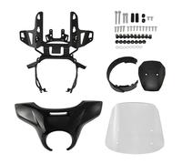 Wind Shield Screen Motorcycle Wind Screen Windshield Cover For Rebel CMX 1100 CM1100 SC83 2021-2024 Front Headlight Fairing Cowl Windscreen Windproof(Black,X-1)