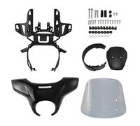 Wind Shield Screen Motorcycle Wind Screen Windshield Cover For Rebel CMX 1100 CM1100 SC83 2021-2024 Front Headlight Fairing Cowl Windscreen Windproof(Black,X-3)