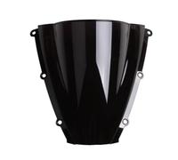 Wind Shield Screen Motorcycle Windshield Covers For For CBR600RR F5 2003 2004 Front Windscreen Wind Deflectors Screen Shield Spoiler Windproof(Black)