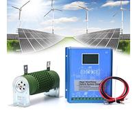 Wind Solar Hybrid Charge Controller 5000W-12000W MPPT Regulator for Wind Turbine and Battery Charging - 12V/24V/48V Compatible