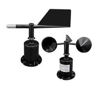 Wind Speed and Direction Sensor Measuring Instrument Three Cup Transmitter Pulse 0-5V 4-20mA RS485modbus Output(Wind Speed,RS485)
