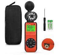 Wind Speed Anemometer with Temperature Humidity, professional Handheld anemometer, Digital wind meter for Outdoor garden Shooting Drone