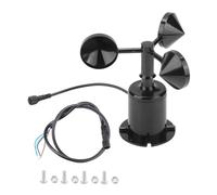Wind Speed Sensor Anemometer, Pulse Output Type, 0-70m / s Range, Polycarbonate Shell - High Precision Measurement, Anti - Design, Ideal for Weather Stations and