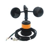 Wind Speed Sensor, Digital Output RS485 RS232 Transmitter Anemometer Meteorological Monitoring Multiple Signal Output(Relay switch)