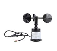 Wind Speed Sensor Weather Resistant High Accuracy Strong Pressure DC9 to 30V for Greenhouses and Weather Stations