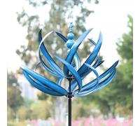 Wind Spinner for Yard and Garden,Outdoor Metal Wind Sculptures Spinners with Stake,Windmills for The Yard Garden,Yard Art Garden Lawn DecoLarge Metal Kinetic Wind Sculptures for Outdoor Decorations