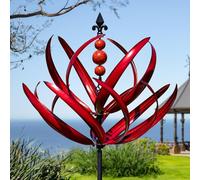 Wind Spinner for Yard and Garden,Outdoor Metal Wind Sculptures Spinners with Stake,Windmills for The Yard Garden,Yard Art Garden Lawn DecoLarge Metal Kinetic Wind Sculptures for Outdoor Decorations