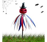 Wind Spinner Outdoor - Windmill Scarecrow | Garden Halloween Decorations | Scarecrow - Garden Spinner | Windmill Sculptures Halloween Decorations for the Lawn Party for the Lawn Party