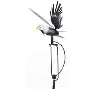 Wind Spinners for Yard and Garden Rocking Eagle Decorations, Outdoor Metal Windmills Lawn Ornaments Sculptures