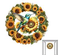 Wind Spiration - Windmill for Outdoor - Hanging Garden Wind Spinner, Colourful Kineticc Metal Sculpture Ornament for Patio Balcony Lawn Indoor Outdoor Decoration Gift, Women Mom Grandma