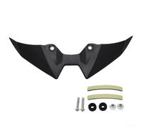 Wind Stabiliser for Kawasaki Z900 2025 Front Deflector Lower Lip Fairing Chin Splitter for Impact Resistant ABS Water Transfer Pattern for aero Kit(Black)
