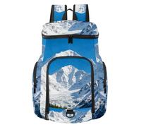 Wind-Swept Headland Large Capacity Gym Bag with Dedicated Shoe