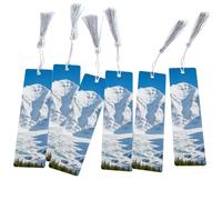 Wind-Swept HeadlandElegant Metal Bookmark Set with Page Holder