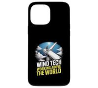 Wind Tech Working Above The World Technician Case for iPhone 13 Pro Max
