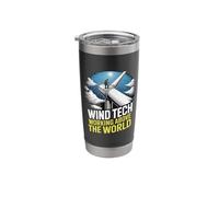Wind Tech Working Above The World Technician Stainless Steel Insulated Tumbler