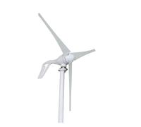 Wind Turbine, 400W AC12V/24V Colorful Wind Turbine Generator Small Windmill for Home Or Boat Use with 600W Controller(3 White Blades,AC12V)