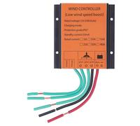Wind Turbine Controller, 12V 24V 20A MPPT Wind Turbine Controller, Wind Generator Controller MPPT Auto Battery Matching for 300-1000W Wind Generator