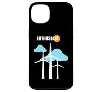 Wind Turbine Enthusiast Renewable Energy Green Environment Case for iPhone 13