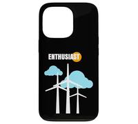 Wind Turbine Enthusiast Renewable Energy Green Environment Case for iPhone 13 Pro