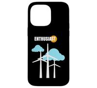 Wind Turbine Enthusiast Renewable Energy Green Environment Case for iPhone 14 Pro Max