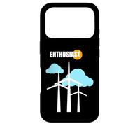 Wind Turbine Enthusiast Renewable Energy Green Environment Case for iPhone 17 Pro