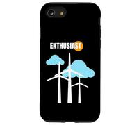 Wind Turbine Enthusiast Renewable Energy Green Environment Case for iPhone SE (2020) / 7/8