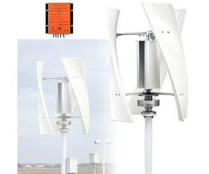 Wind Turbine Generator,3 Blades Maglev Vertical Power Generator with Controller for Home or Camping,Light Wind Start,Low Noise & Low Vibration,Sturdy and Durable,Easy Installation 48V-3000W