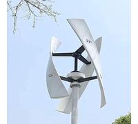 Wind Turbine Generator 5000W, 3 Blades Maglev Vertical Power Generator with Controller for Home or Camping