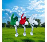 Wind Turbine Generator 50W 3PCS Mini Urban Wind Turbine, Archimedes Wind Turbine, Micro Generator Kit Vertical Spiral Model, Silent Electricity System For Home Small Farm, Permanent Magnet Screw Desig