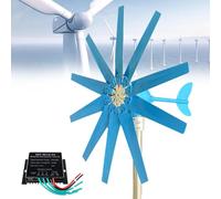 Wind Turbine Generator, 6000W 3-Phase AC Permanent Magnet Magnetic Levitation Turbine for Home, Farm, RVs, Boats