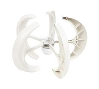 Wind Turbine Generator 600W Nylon Fiber Five Blades with Controller IP67 Waterproof Suitable for Home Use Monitoring and Boat Power Generation