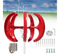 Wind Turbine Generator，，600W Vertical Wind Turbine Generator Kit - 12V/24V with Controller, 5-Blade Design for Boats, Homes, Cabins & Industrial Use - Eco-Friendly Renewable Energy Solution