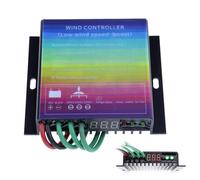 Wind Turbine Generator Controller - Digital Screen, Dustproof Shell | 800w 500w Power Converter For Rv Windmill Hybrid System Off Grid Boat Charging Regulator Smart Wind Energy Control Tool