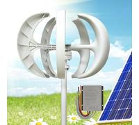 Wind Turbine Generator Kit, 13000W Portable Power System with 5 Blades & Controller for Off-Grid Renewable Energy Solutions, Compatible with 12V to 220V